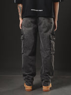 BAGGY GIANT POCKET  GREY  INTENSE