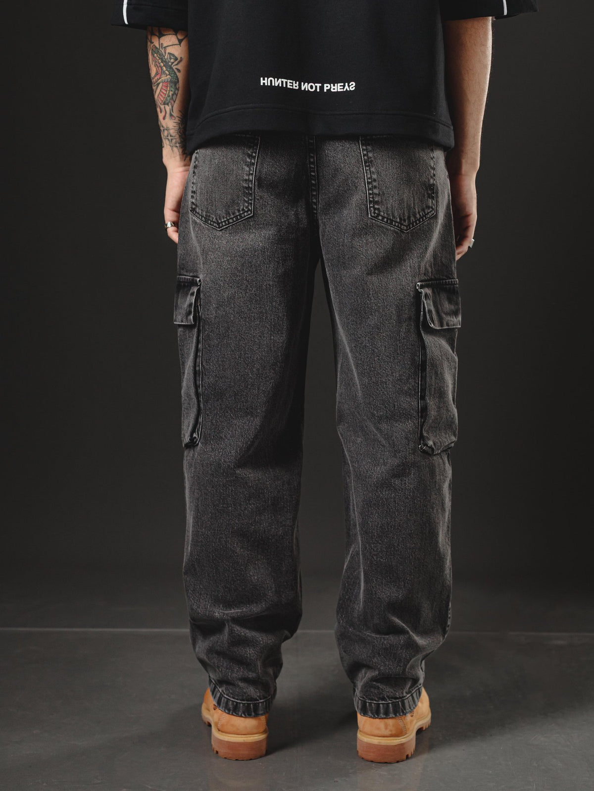 BAGGY GIANT POCKET  GREY  INTENSE