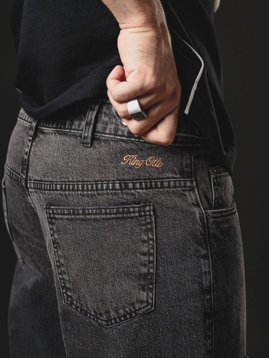 BAGGY GIANT POCKET  GREY  INTENSE