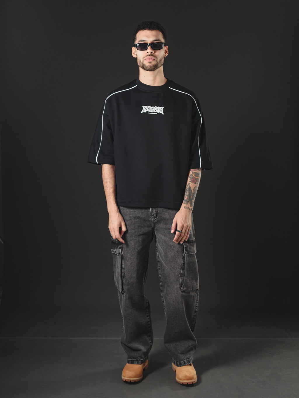BAGGY GIANT POCKET  GREY  INTENSE
