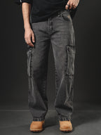 BAGGY GIANT POCKET  GREY  INTENSE