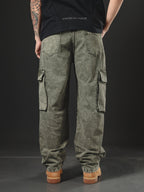 BAGGY GIANT POCKET GREEN SNOW