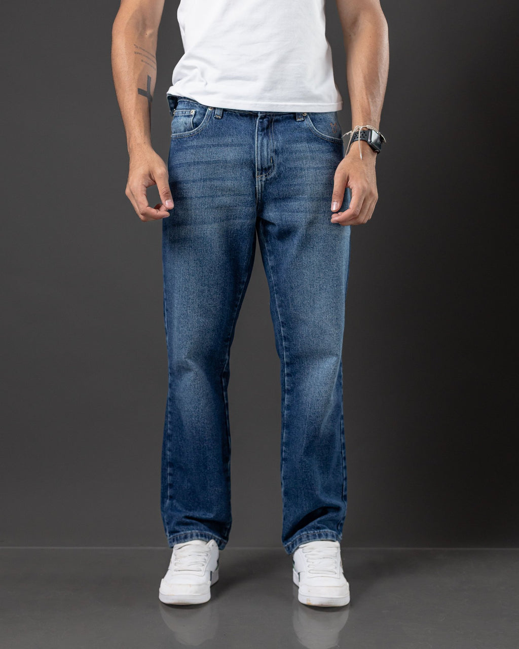 JEANS OTTO RECTO AZUL INTERMEDIO