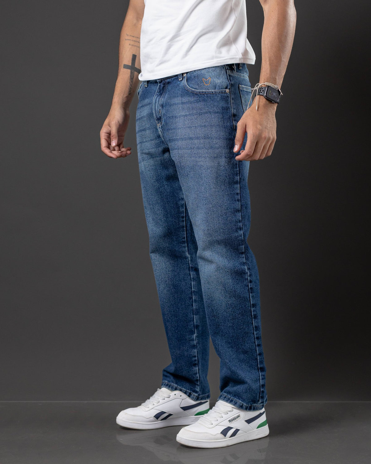 JEANS OTTO RECTO AZUL INTERMEDIO