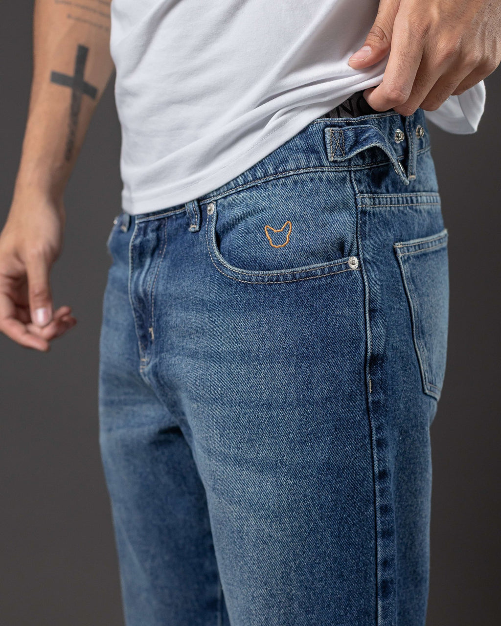 JEANS OTTO RECTO AZUL INTERMEDIO