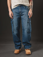 BAGGY GIANT POCKET  BLUE INTENSE