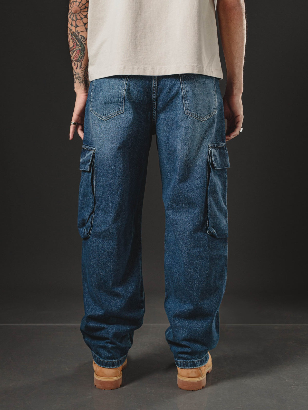 BAGGY GIANT POCKET  BLUE INTENSE
