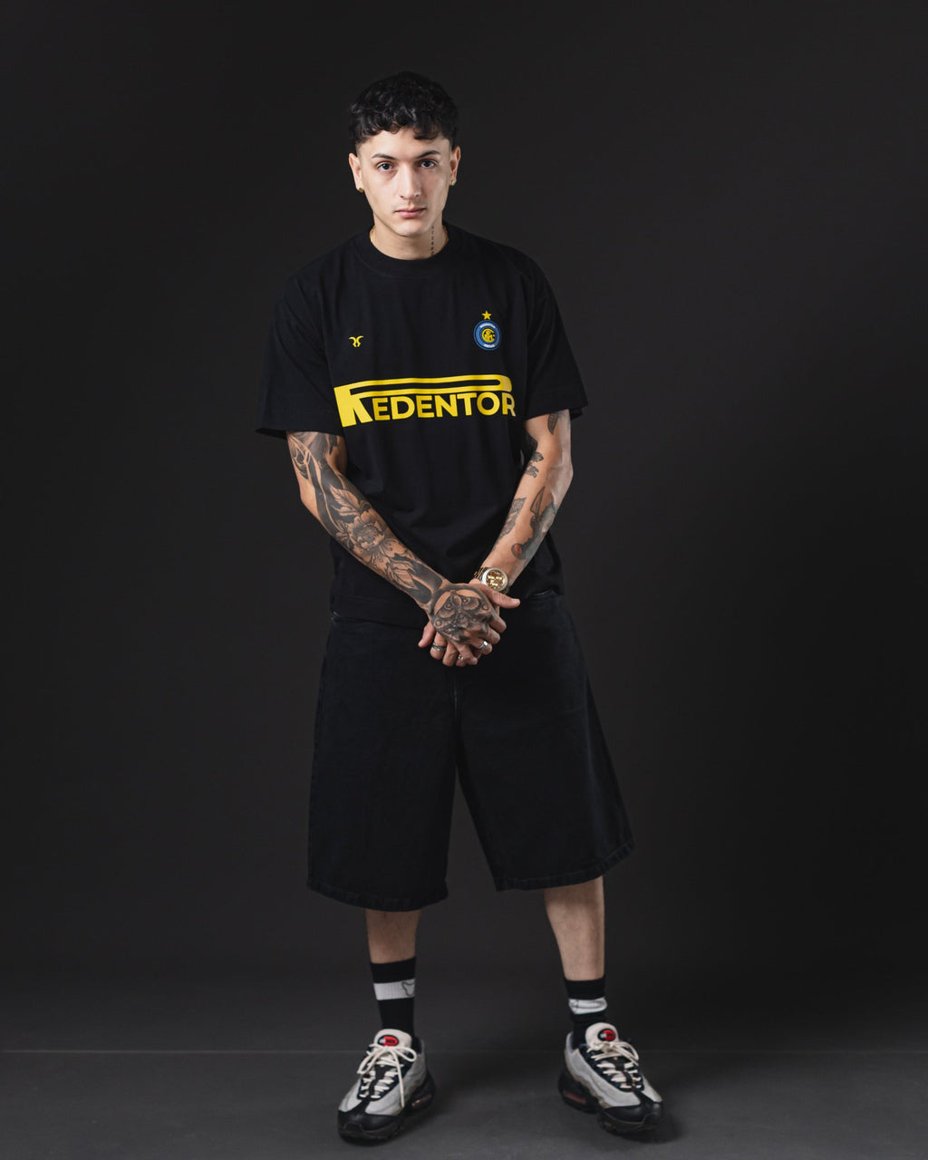 OVERSIZE REDENTOR INTER ADRIANO BLACK