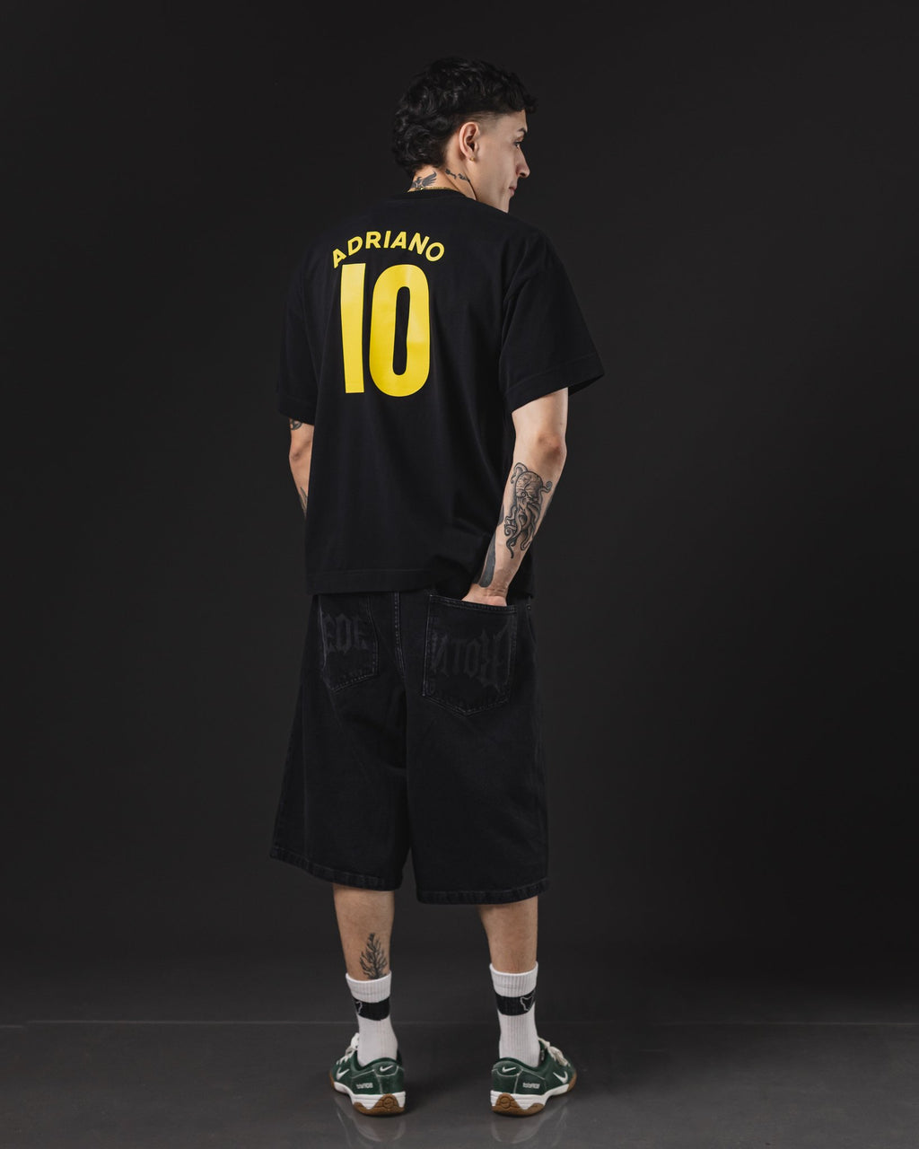 OVERSIZE REDENTOR INTER ADRIANO BLACK