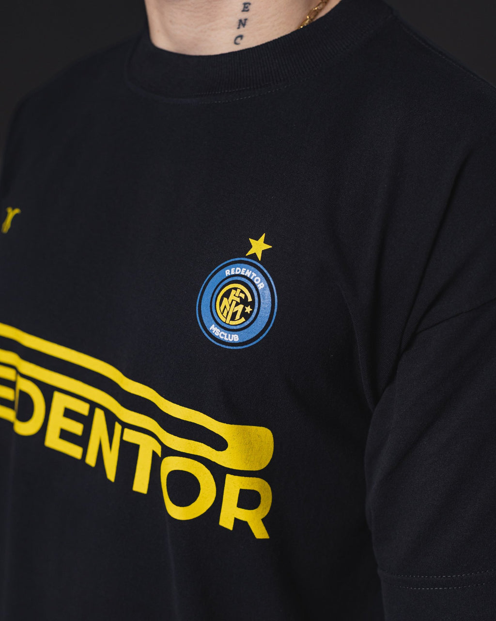 OVERSIZE REDENTOR INTER ADRIANO BLACK