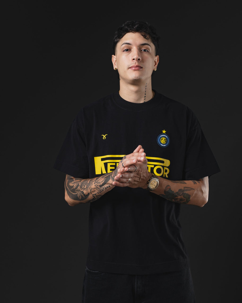 OVERSIZE REDENTOR INTER ADRIANO BLACK
