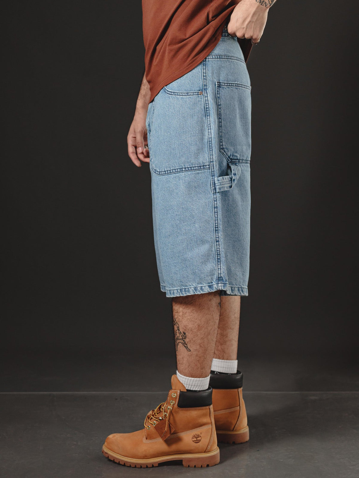 REDENTOR JORTS BLUE MID