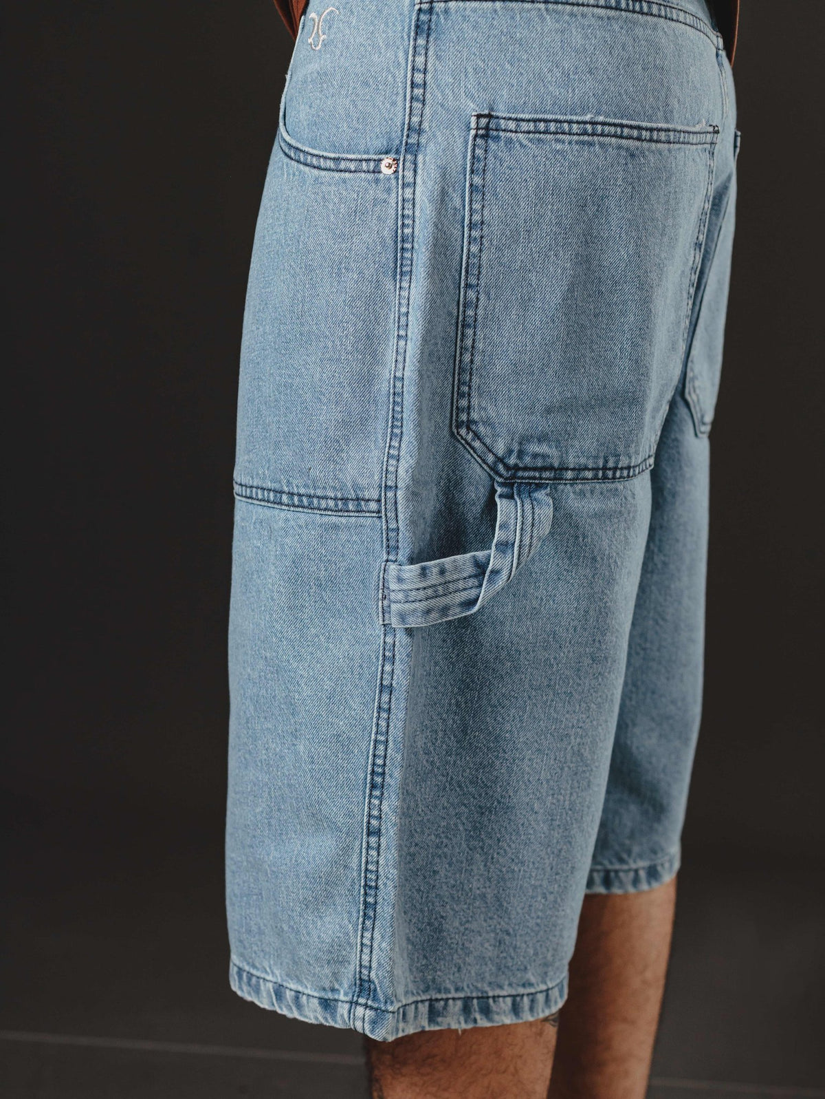 REDENTOR JORTS BLUE MID