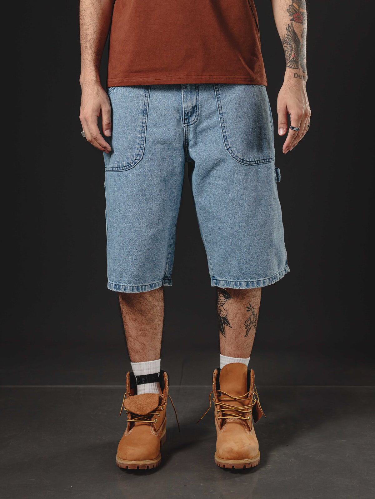 REDENTOR JORTS BLUE MID