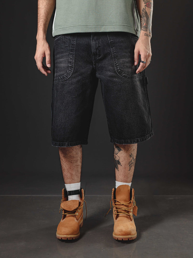 REDENTOR JORTS FULL BLACK