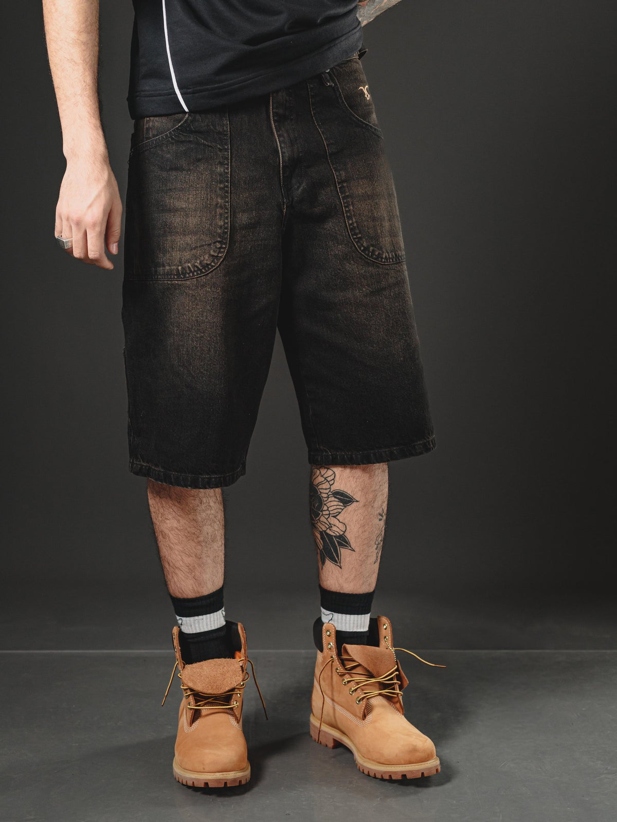 REDENTOR JORTS  BLACK RUSTY