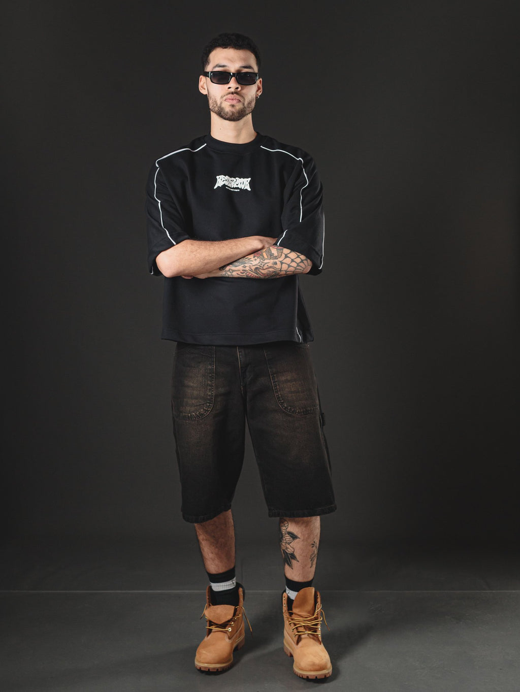 REDENTOR JORTS  BLACK RUSTY