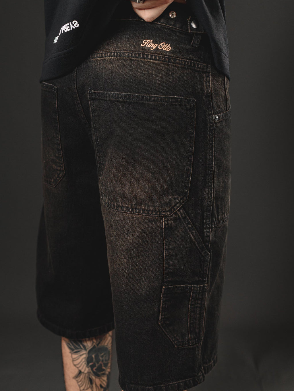 REDENTOR JORTS  BLACK RUSTY