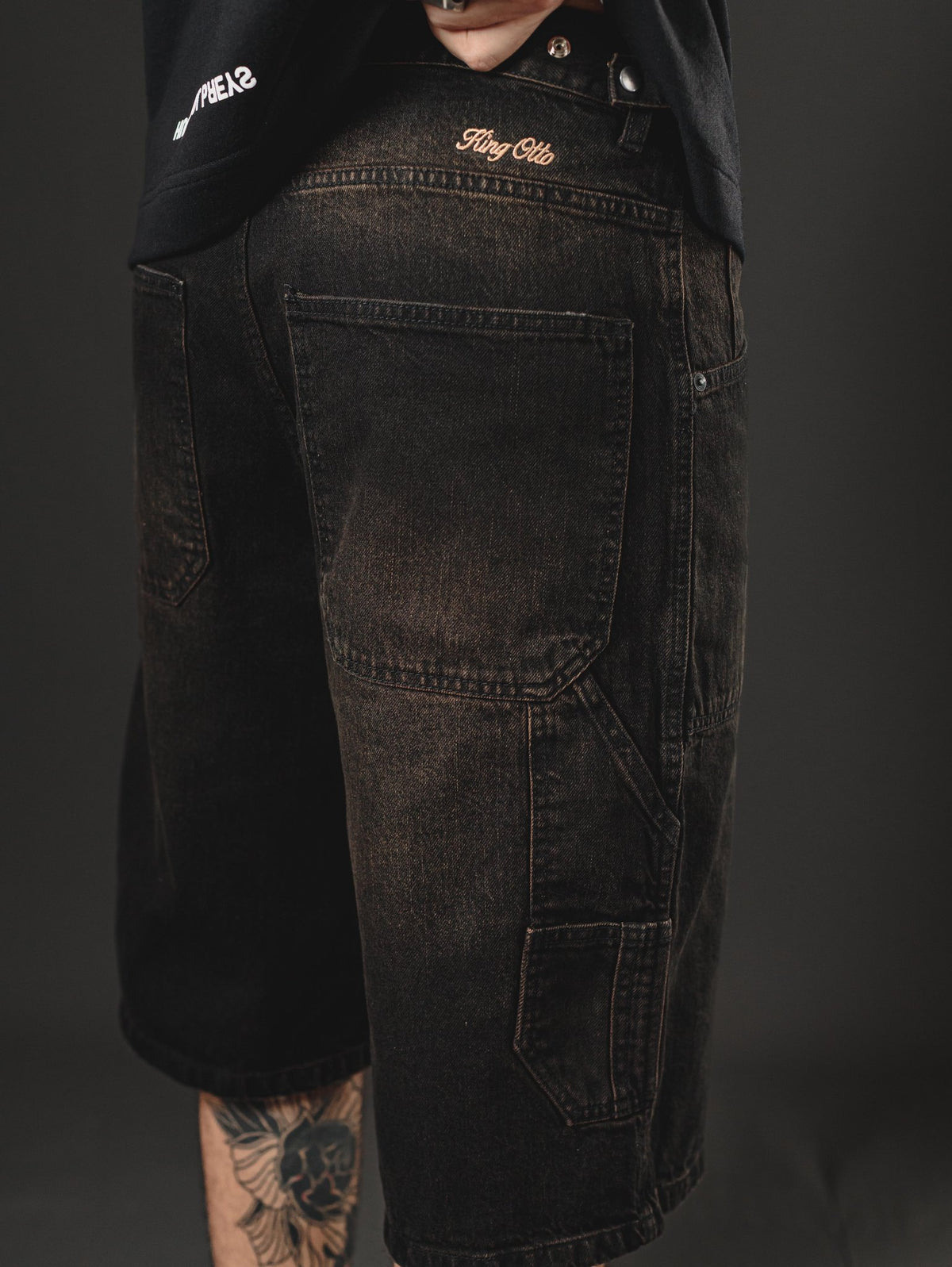 REDENTOR JORTS  BLACK RUSTY