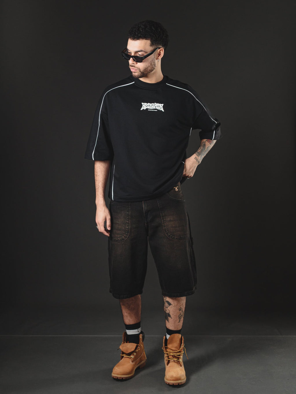 REDENTOR JORTS  BLACK RUSTY