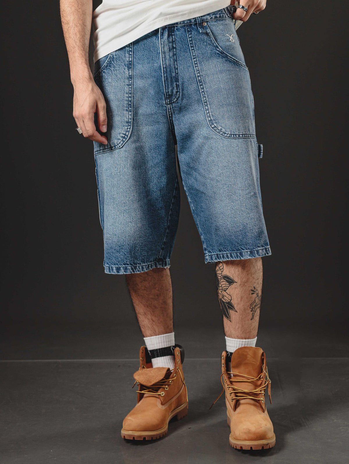 REDENTOR JORTS FULL BLUE