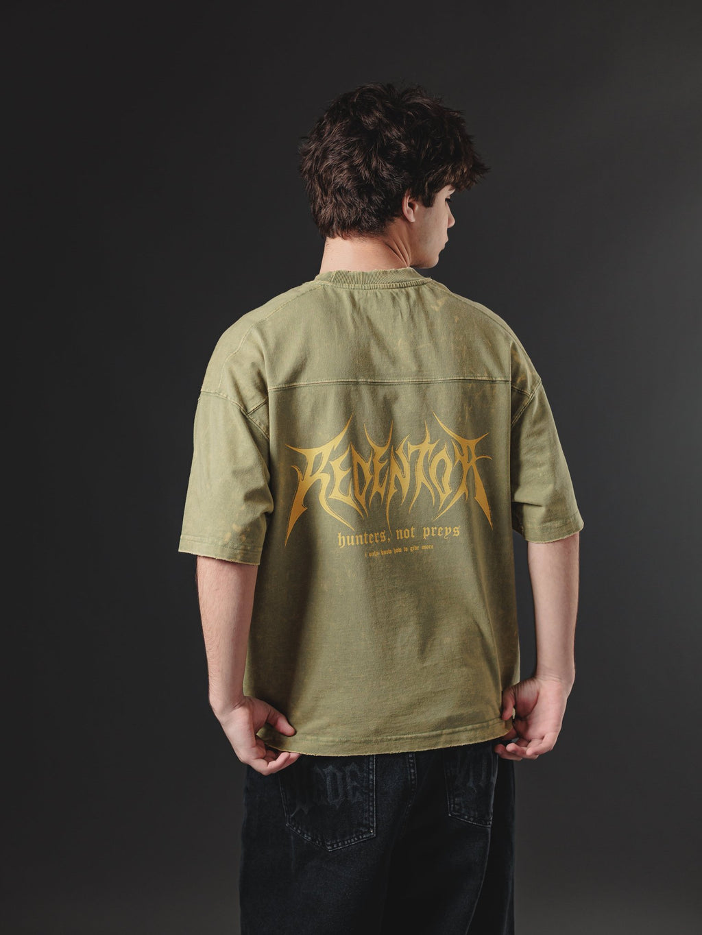 OVERSIZE REDENTOR ORFEASN GREEN