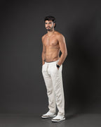 OTTO PANTALON DE LINO CRUDO