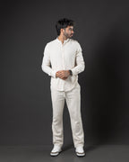 OTTO PANTALON DE LINO CRUDO