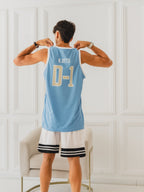 CAMISILLA OTTO BASKEBALL CELESTE/BLANCO 2.0
