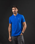 REMERA POLO OTTO BASIC AZUL FRANCIA