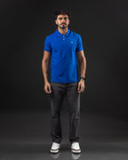 REMERA POLO OTTO BASIC AZUL FRANCIA