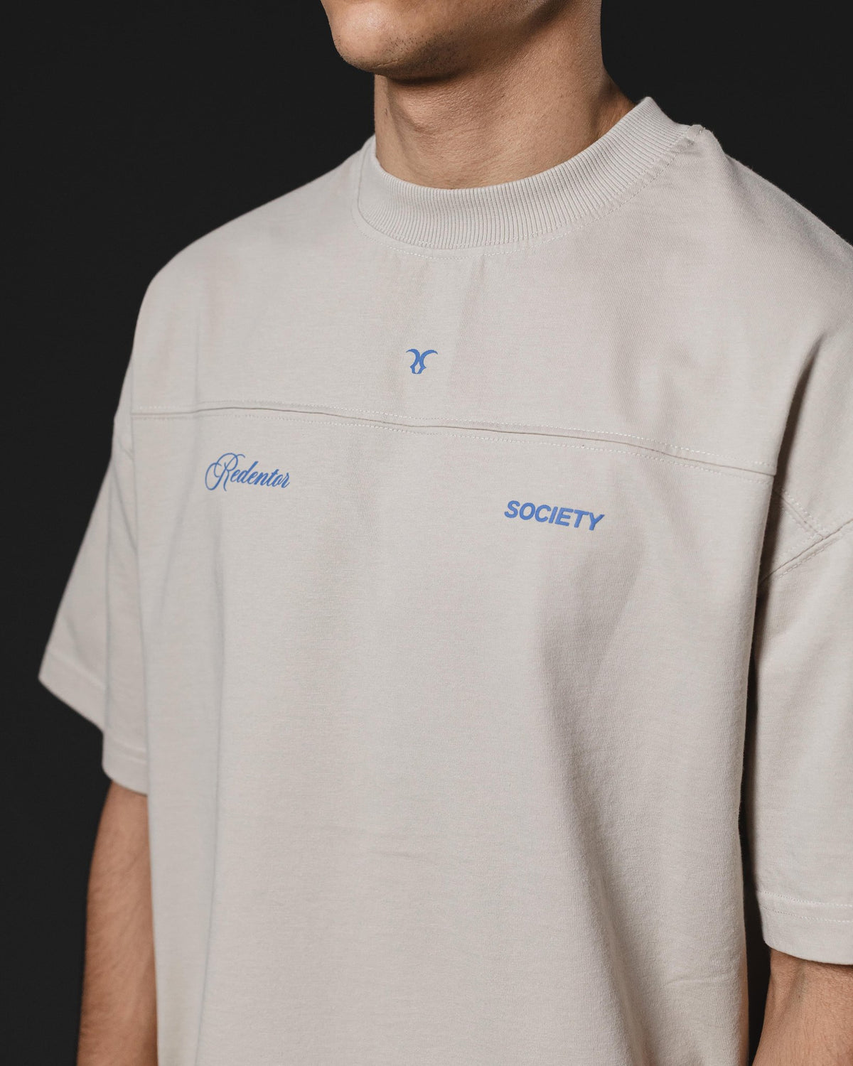OVERSIZE REDENTOR SOCIETY CLUB CREAMY