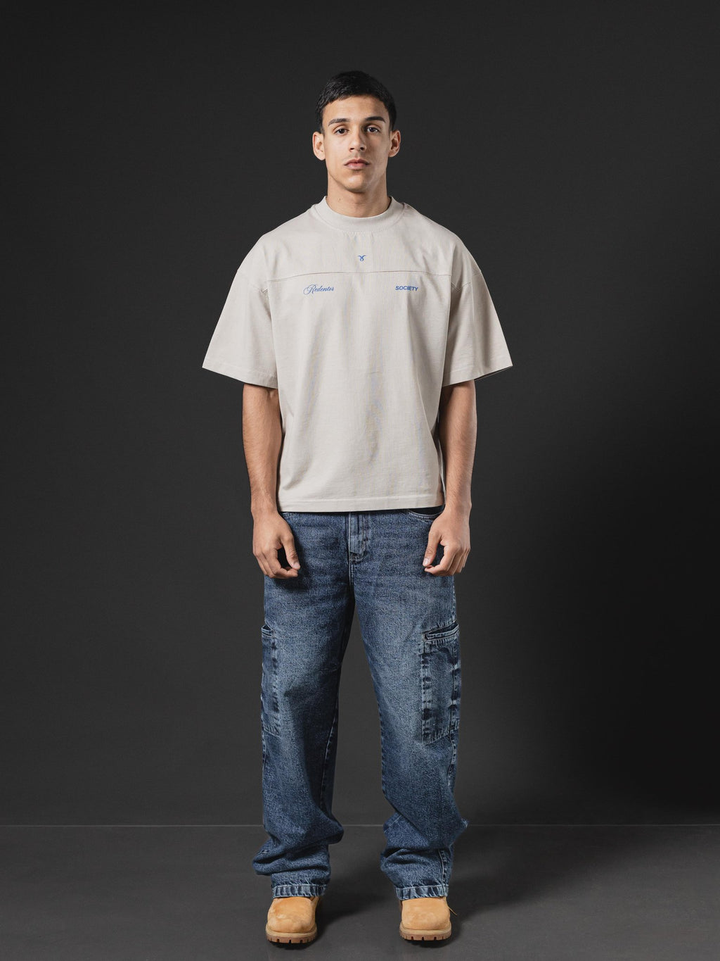 OVERSIZE REDENTOR SOCIETY CLUB CREAMY