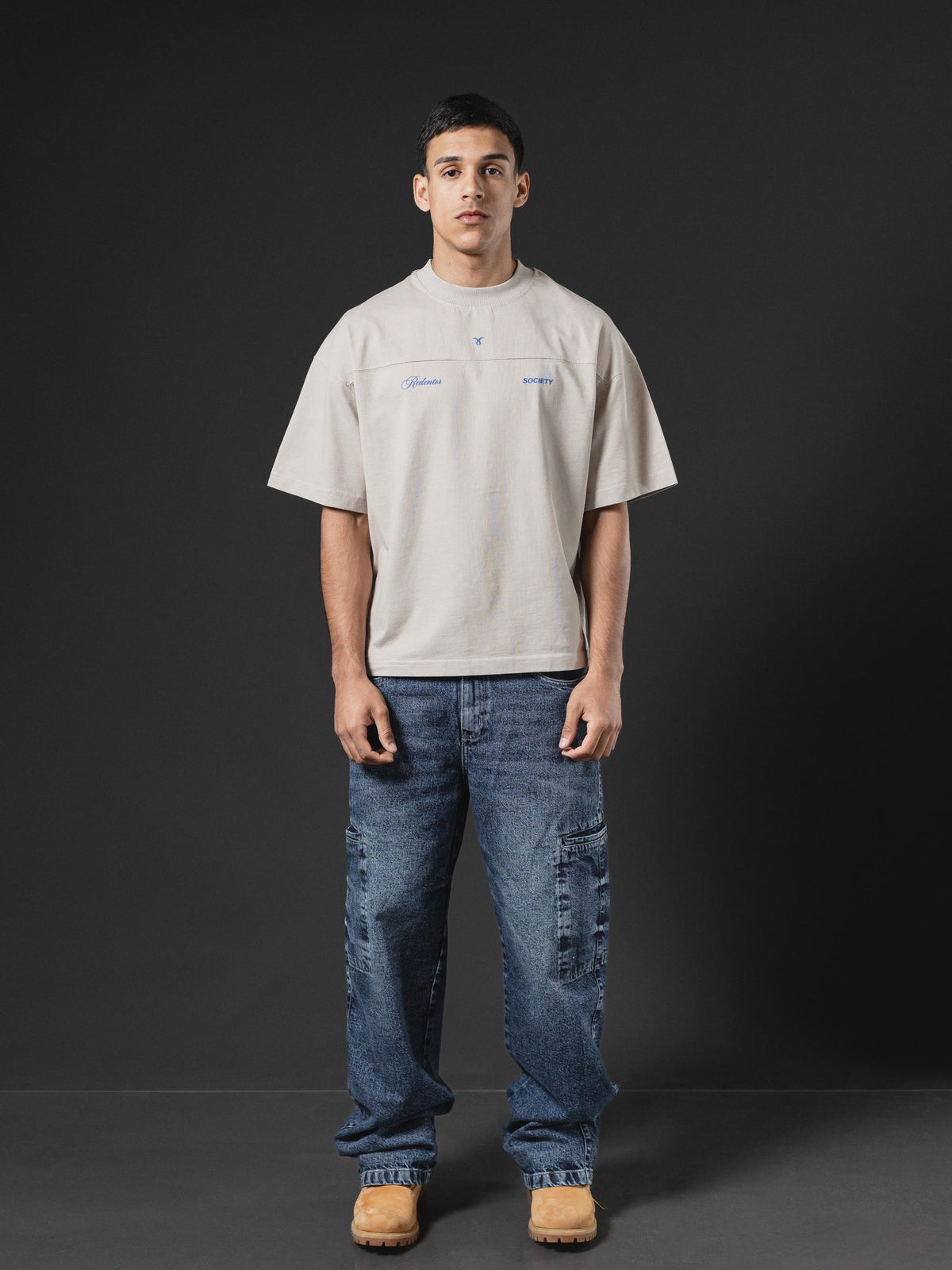 OVERSIZE REDENTOR SOCIETY CLUB CREAMY