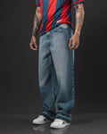 PANT. OTTO BAGGY BLUE INTER/OXI