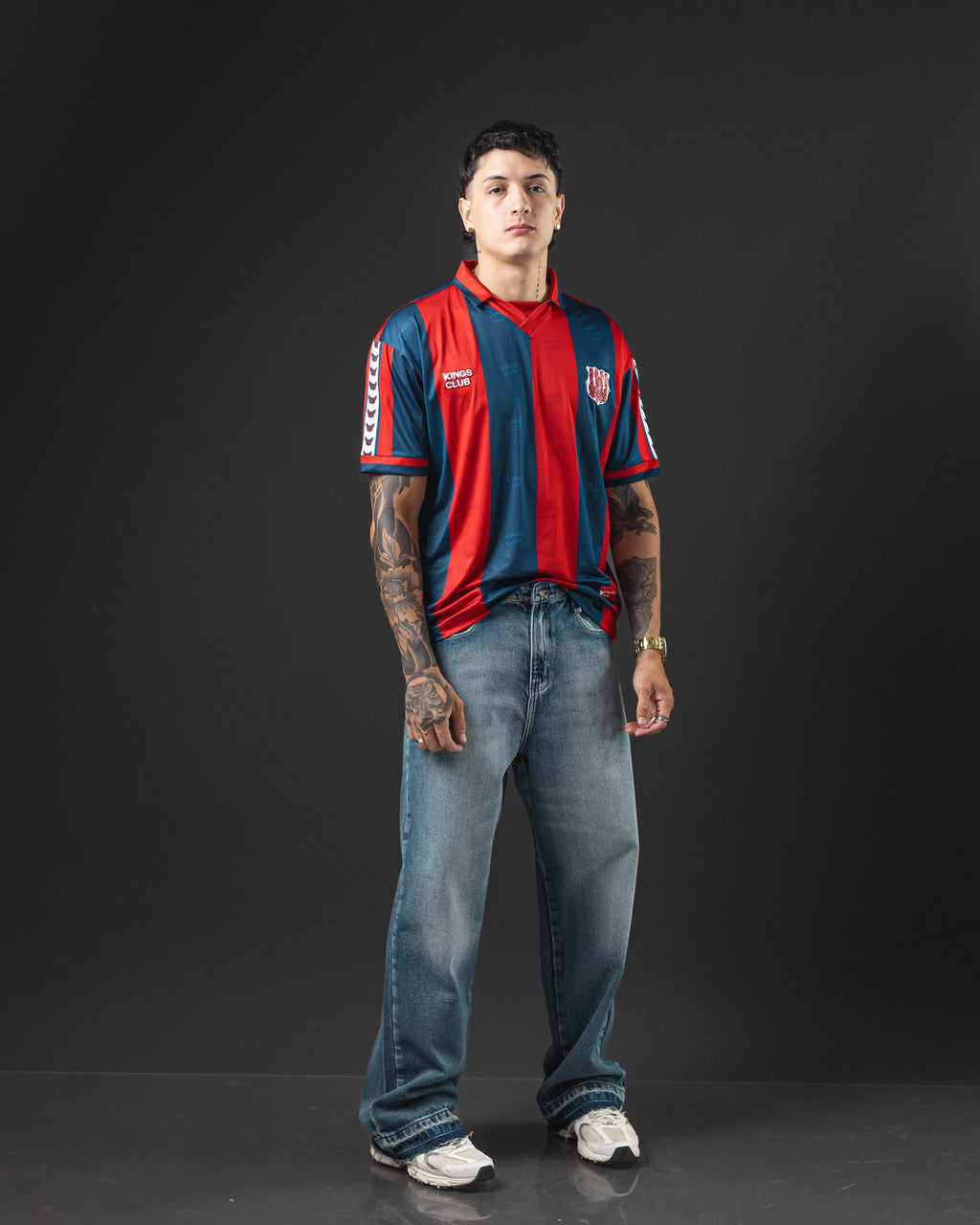 PANT. OTTO BAGGY BLUE INTER/OXI