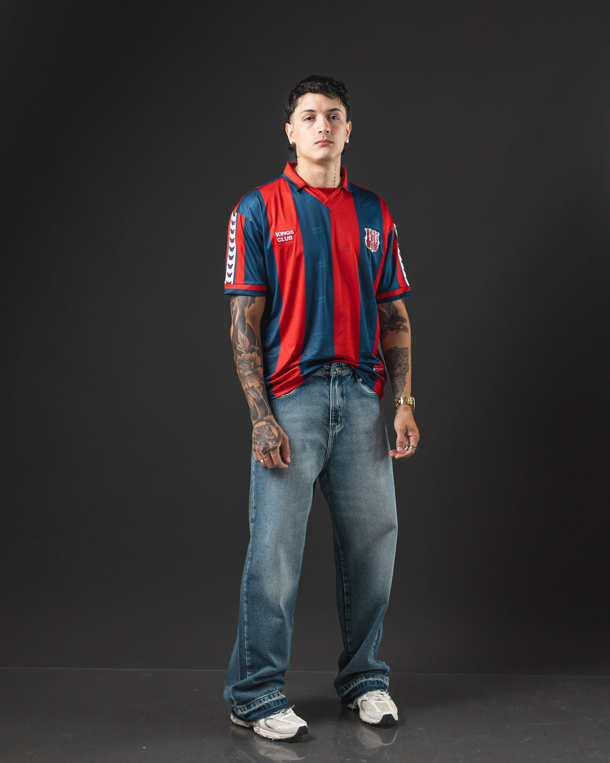 PANT. OTTO BAGGY BLUE INTER/OXI