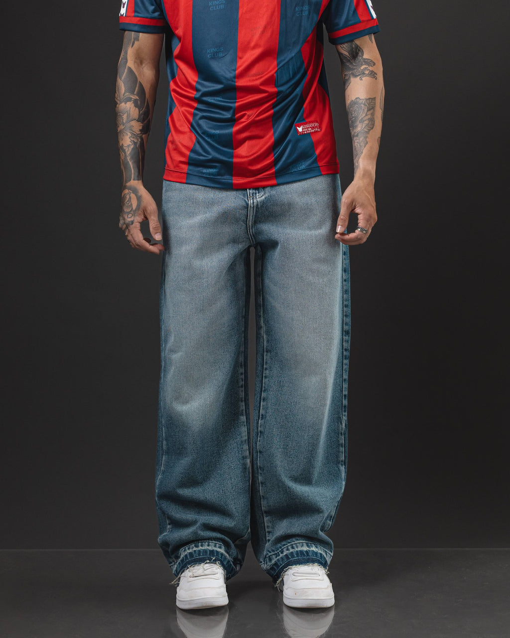 PANT. OTTO BAGGY BLUE INTER/OXI