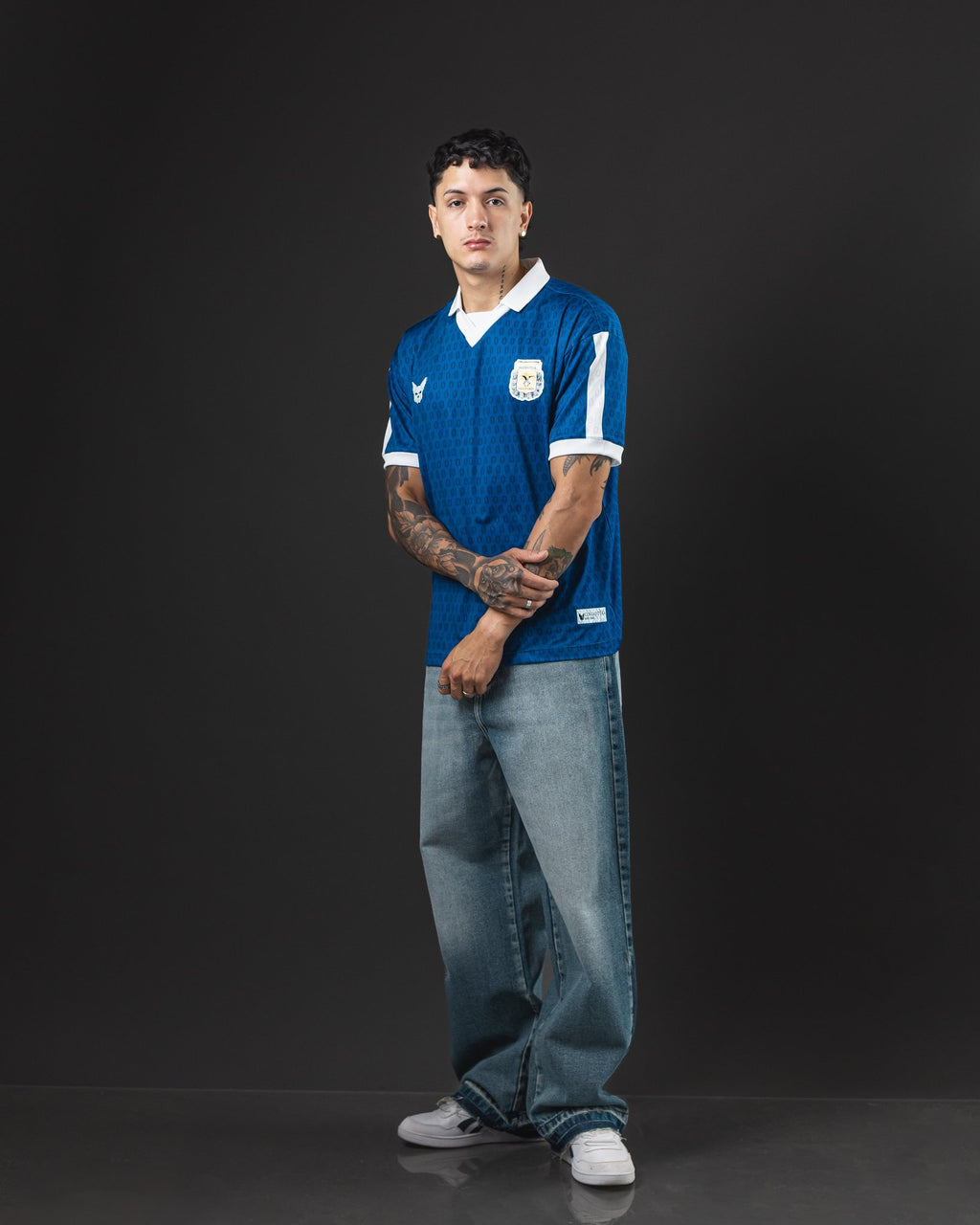 PANT. OTTO BAGGY BLUE INTER/OXI