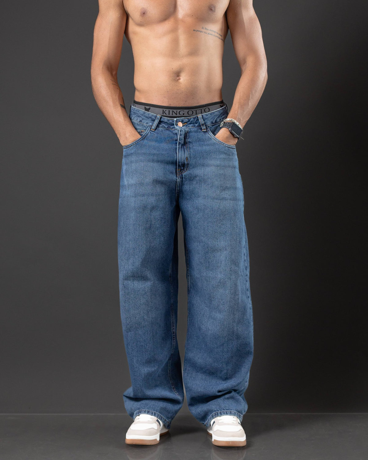 JEANS OTTO BAGGY AZUL