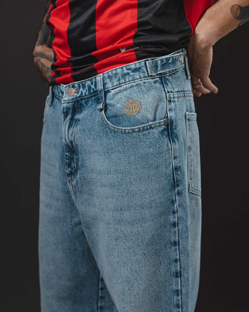 PANT. OTTO BAGGY CELESTE NEVADO