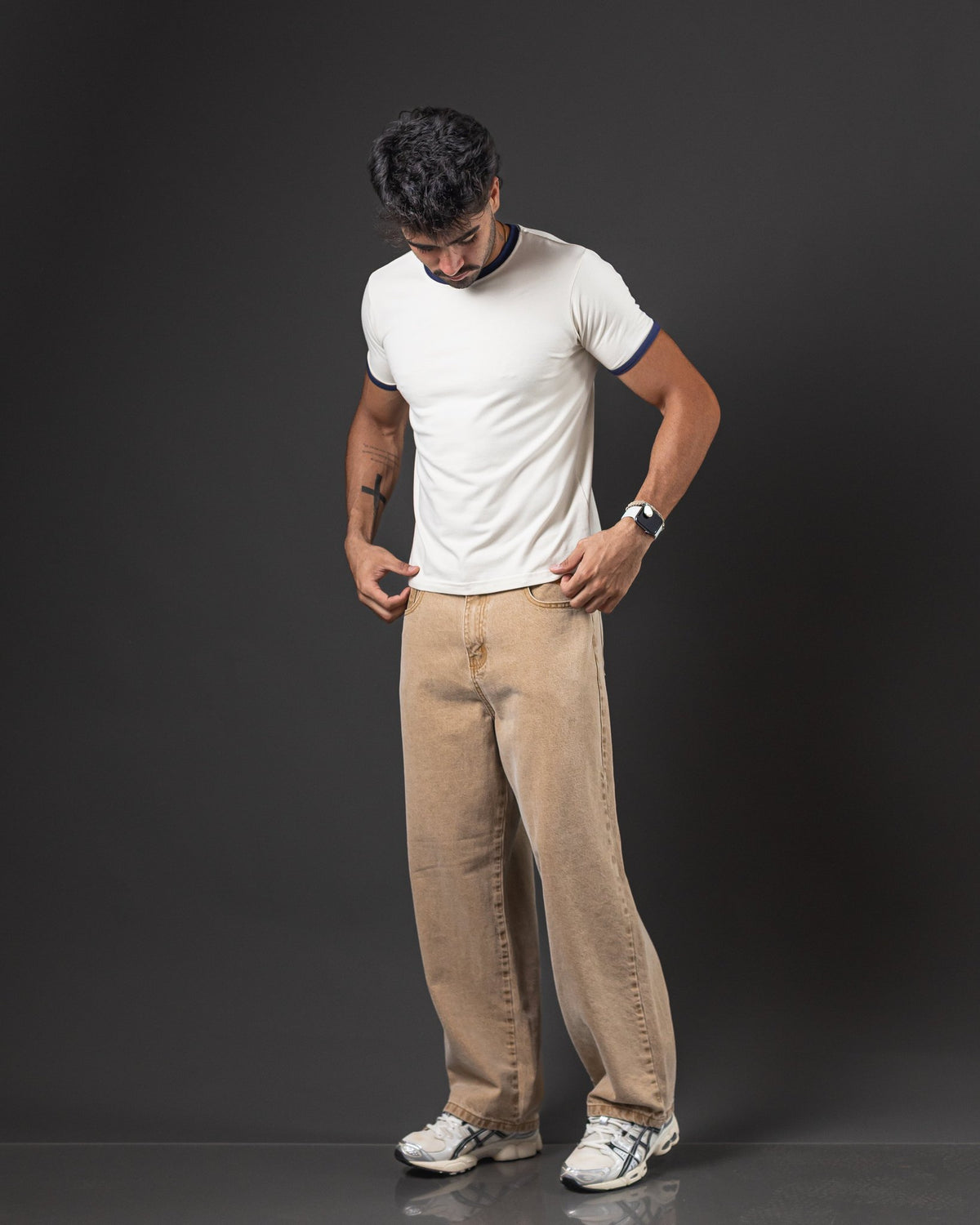 PANT. OTTO BAGGY VINTAGE PEACH