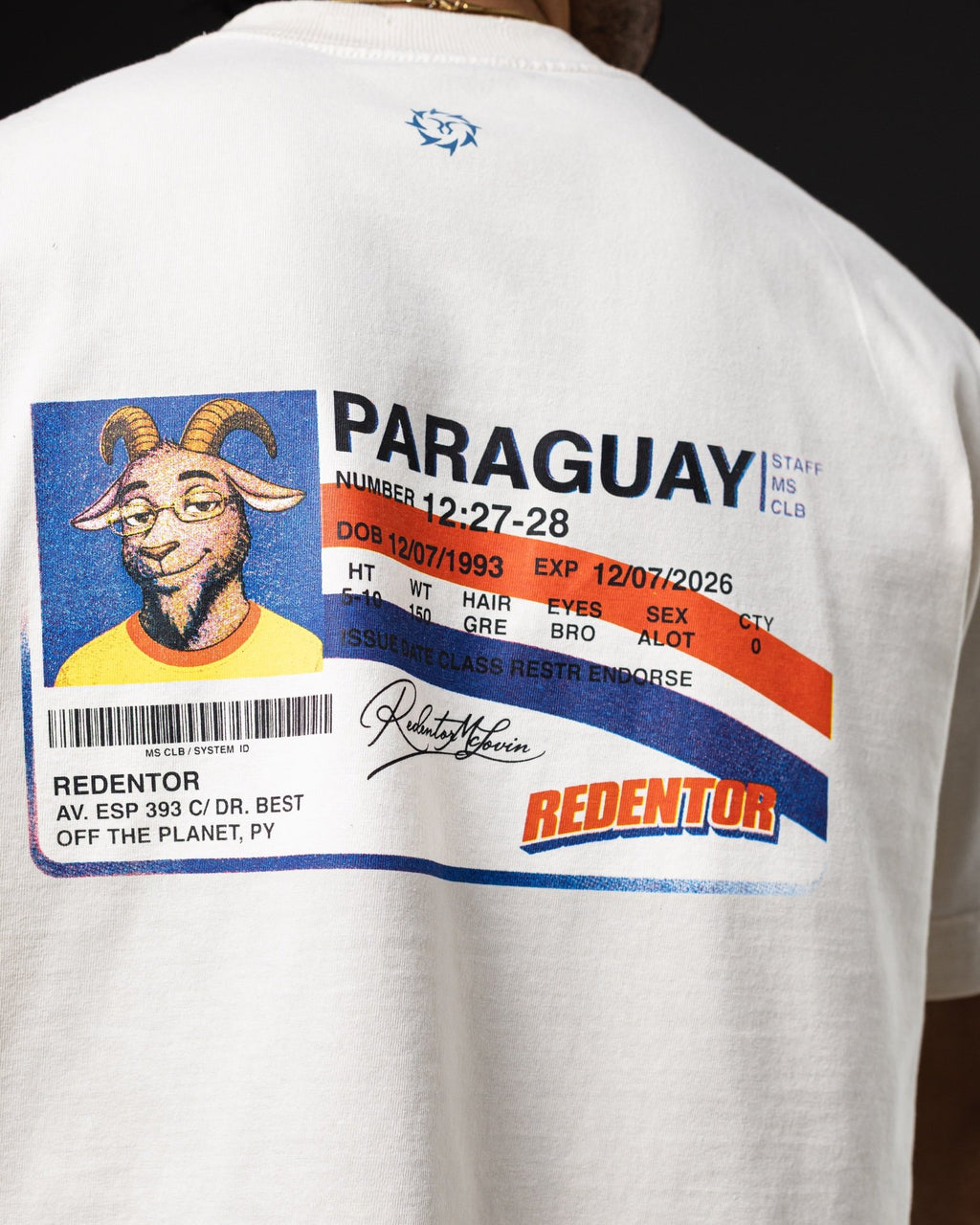 OVERSIZE REDENTOR MCLOVIN CREAMY