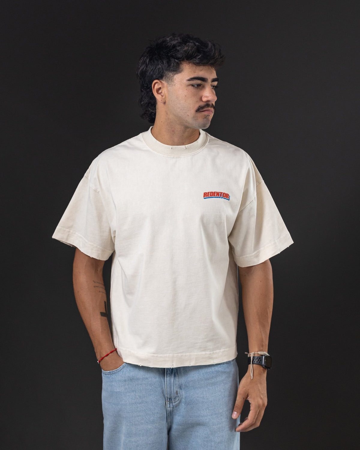 OVERSIZE REDENTOR MCLOVIN CREAMY