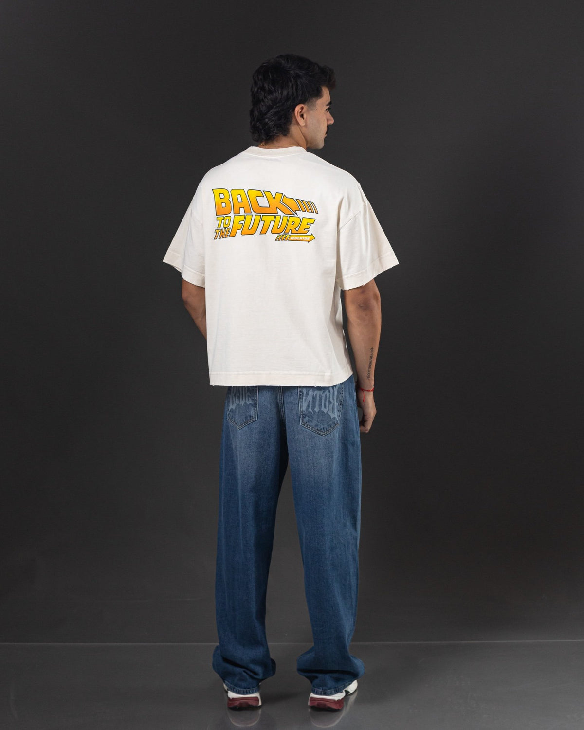 OVERSIZE RDTR BACK TO THE FUTURE BEIGE