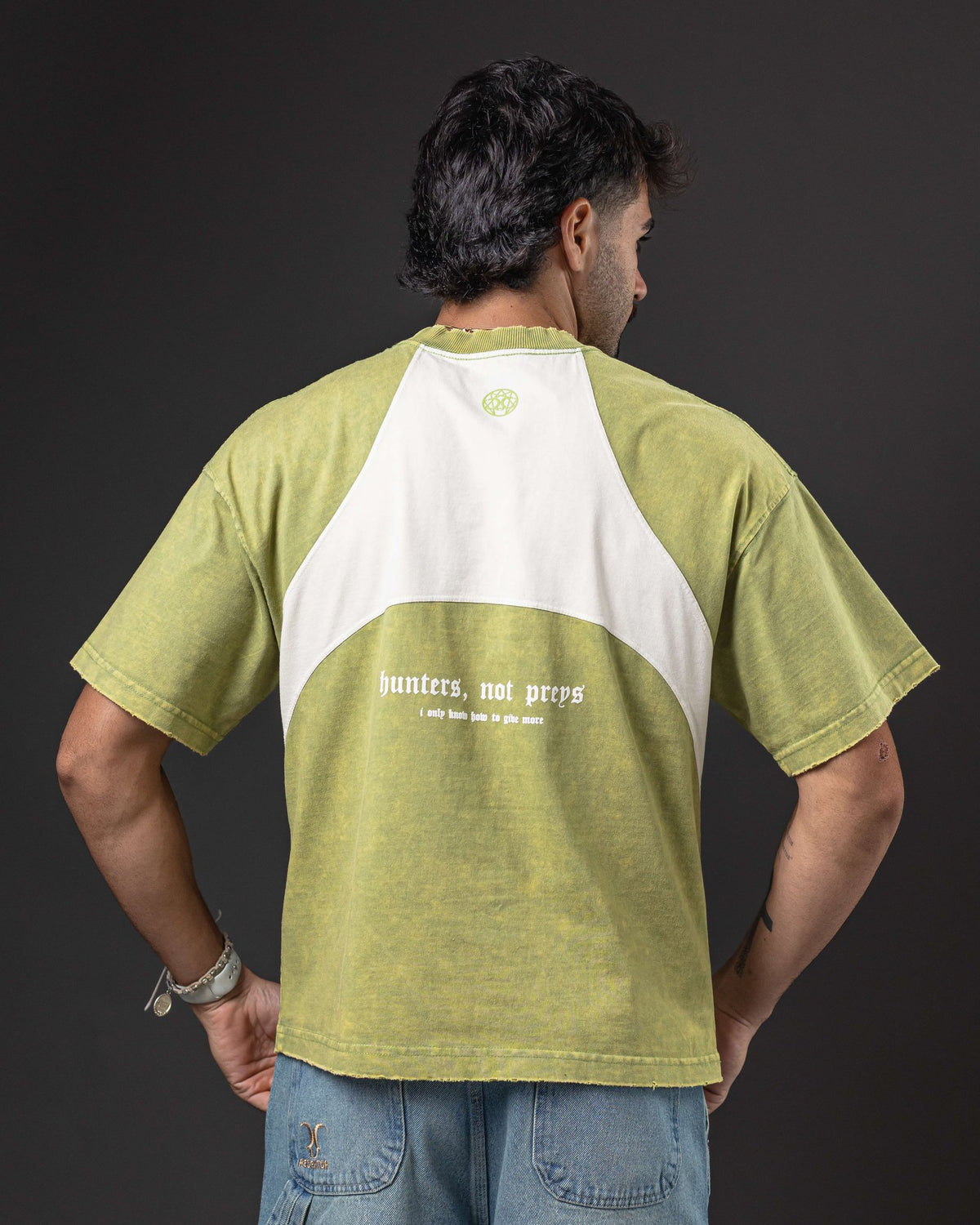 OVERSIZE LMRDM 2  GREEN/WHITE