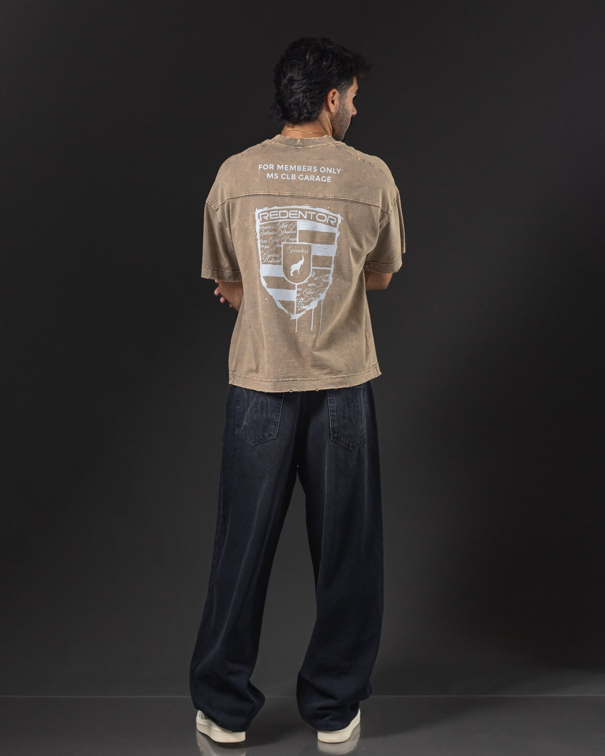 OVERSIZE REDENTOR 260 GSM PORSCHE GRAY