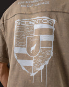 OVERSIZE REDENTOR 260 GSM PORSCHE GRAY