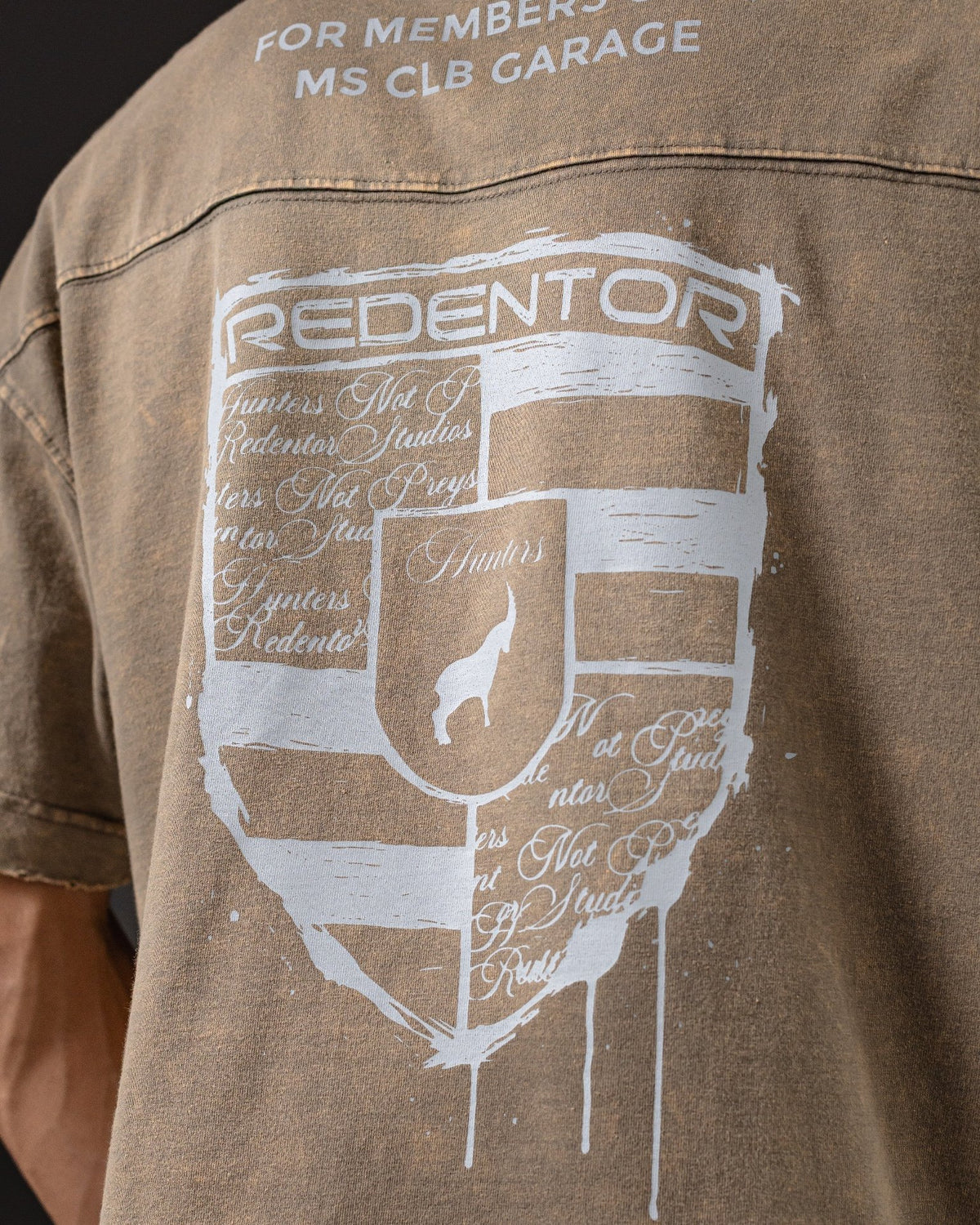 OVERSIZE REDENTOR 260 GSM PORSCHE GRAY