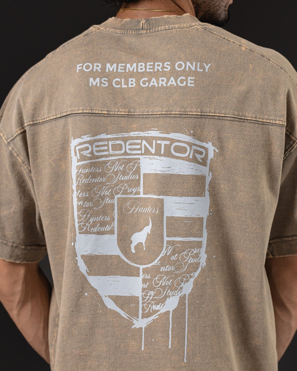 OVERSIZE REDENTOR 260 GSM PORSCHE GRAY